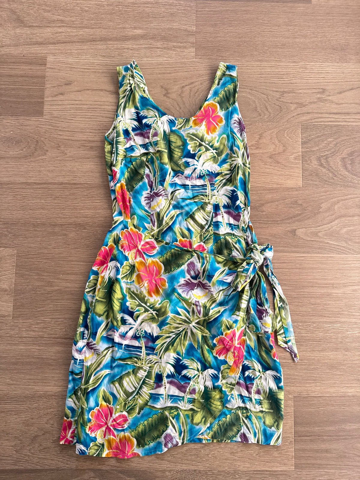 Hawaiian Tropical Dress L