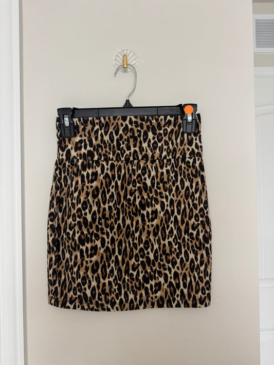 Cheetah skirt medium