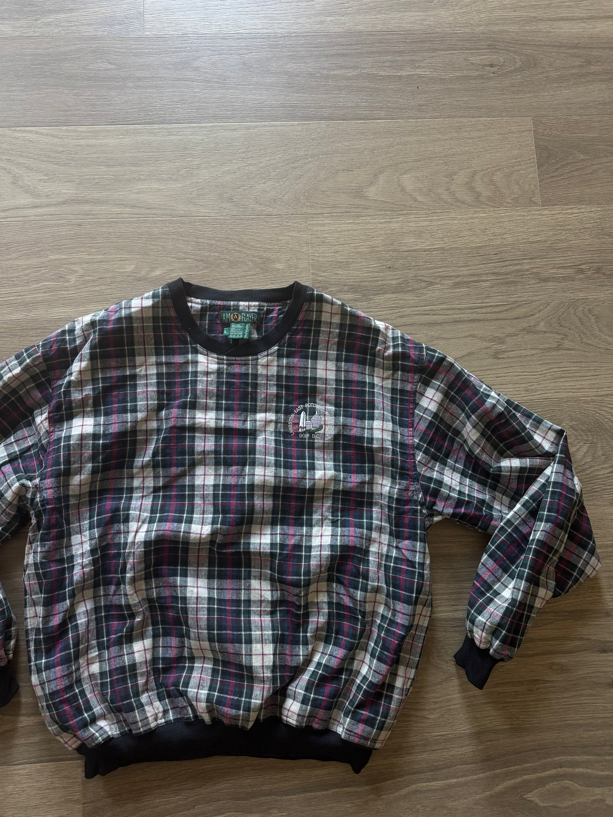 Plaid Crewneck