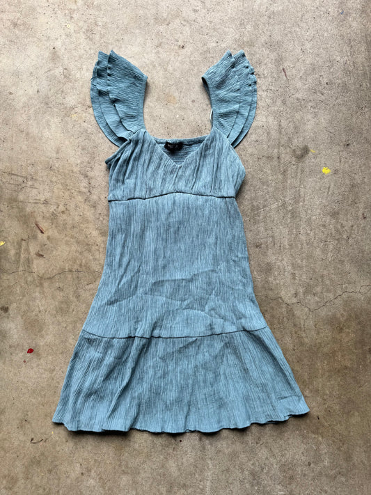 Blue dress