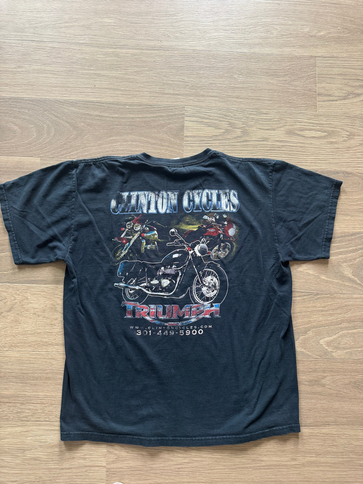 Motorcycle Tee L