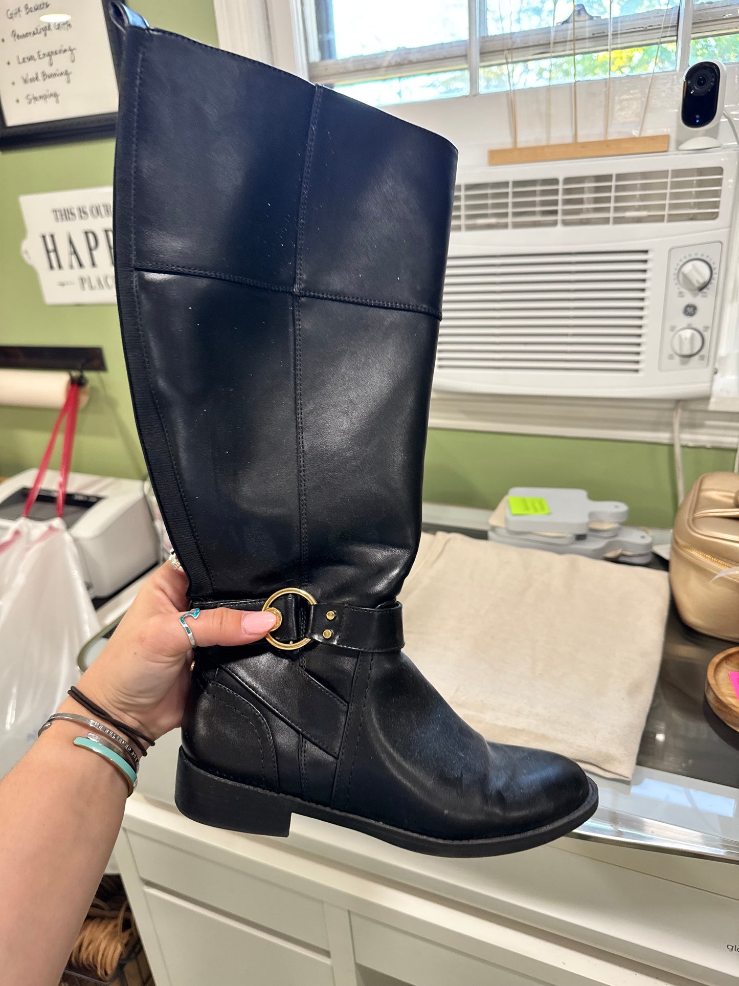 Tommy Hilfiger Black Boot