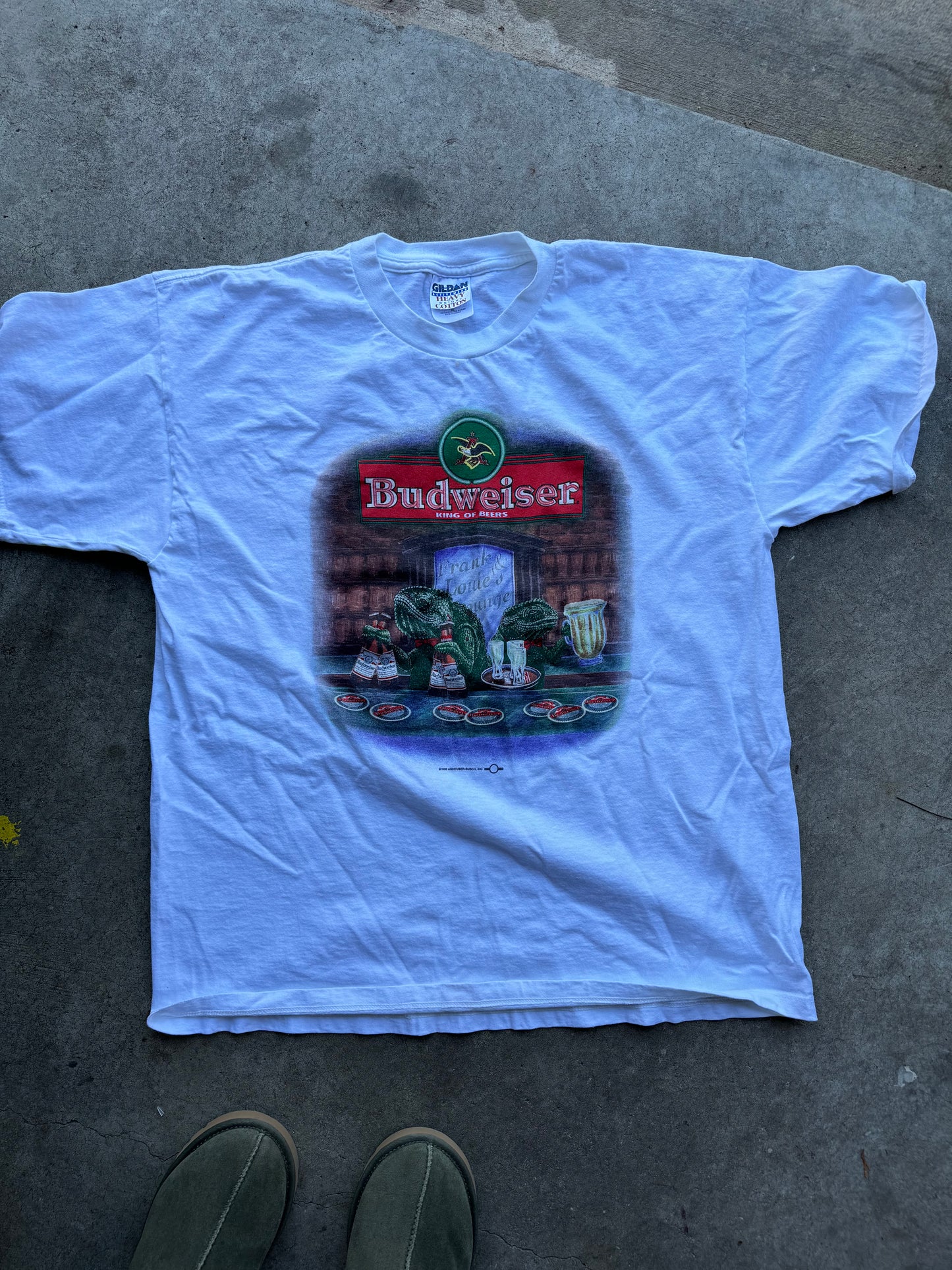 Vtg Budweiser tee