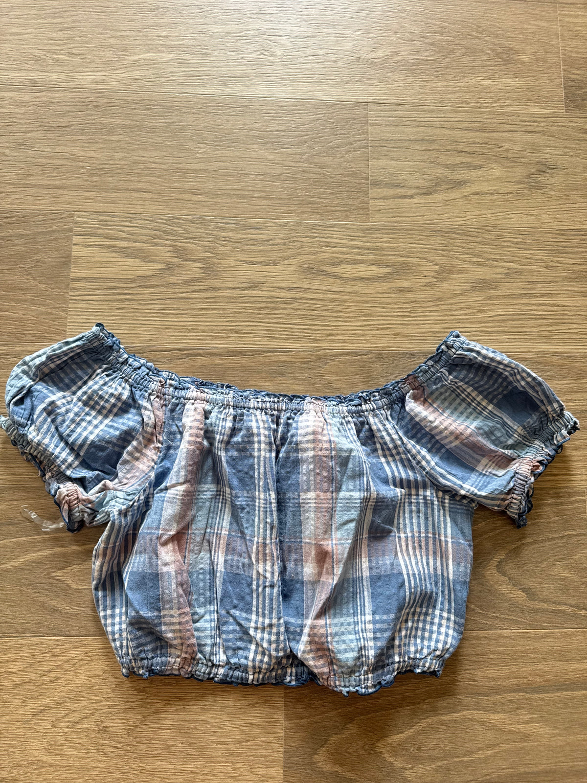 Aerie plaid top