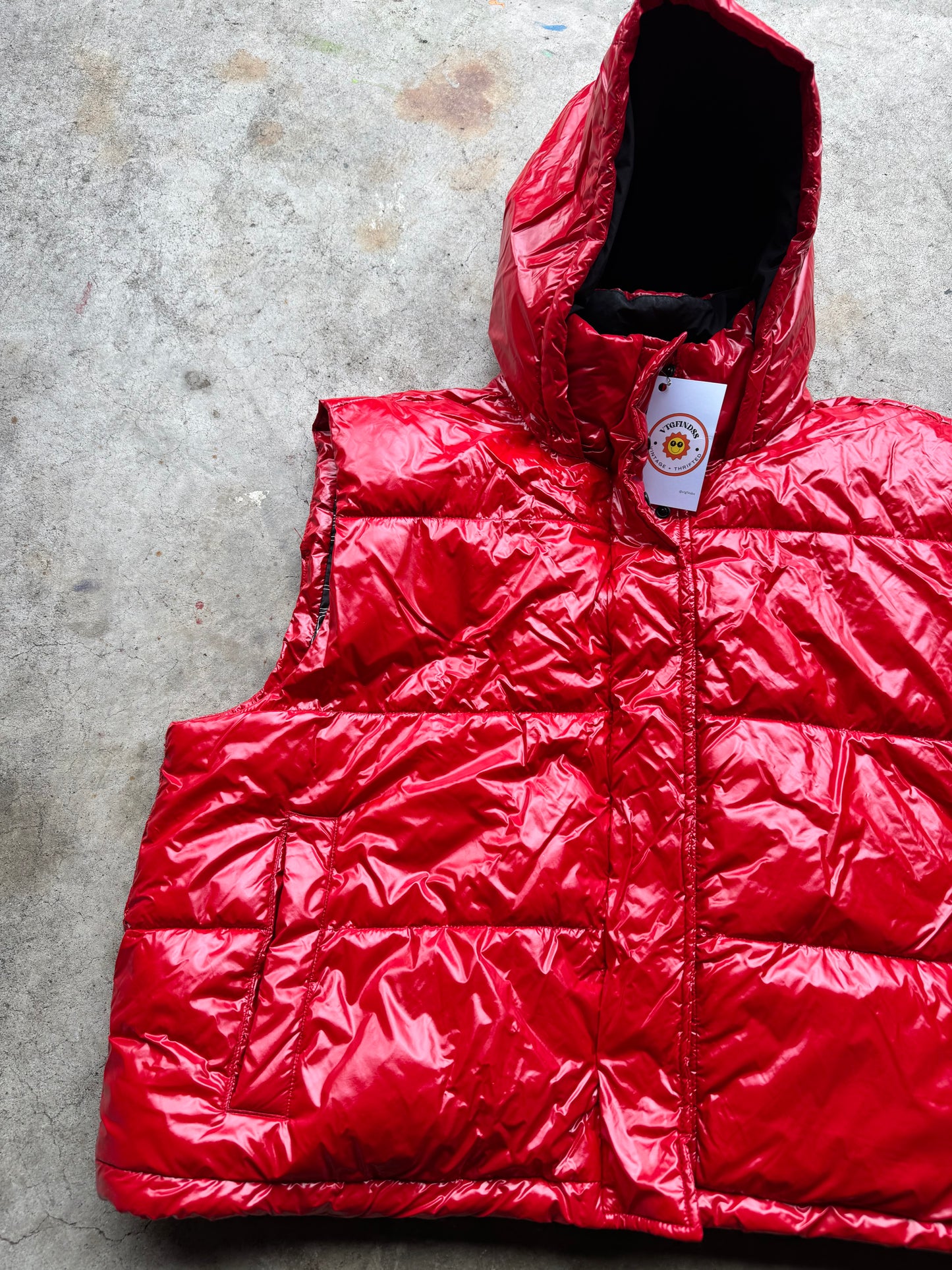 Red Puffer Vest