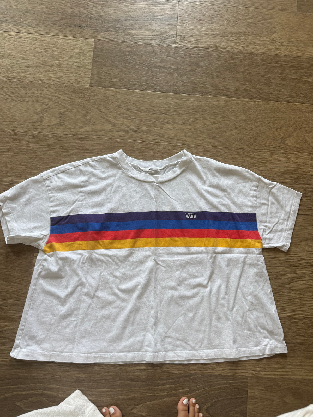 Cropped Vans Tee xl
