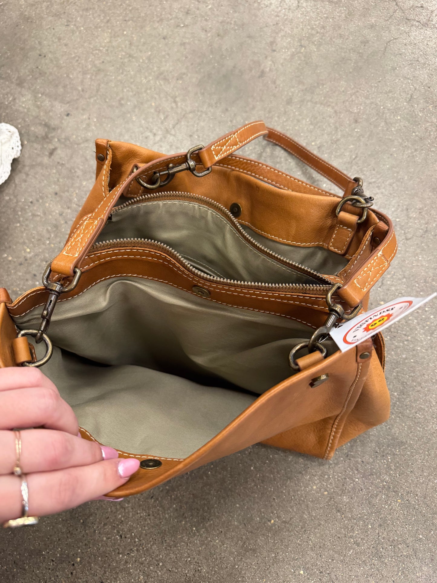 American leather purse