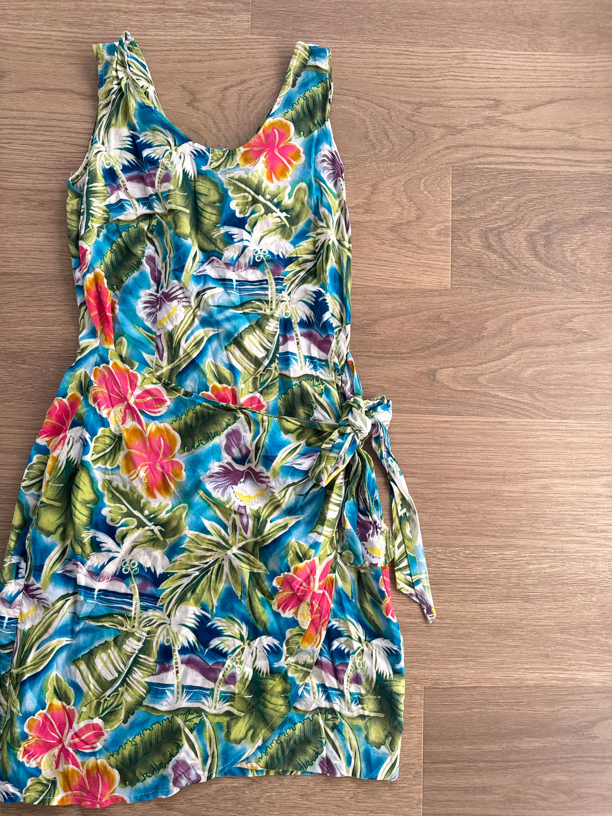 Hawaiian Tropical Dress L