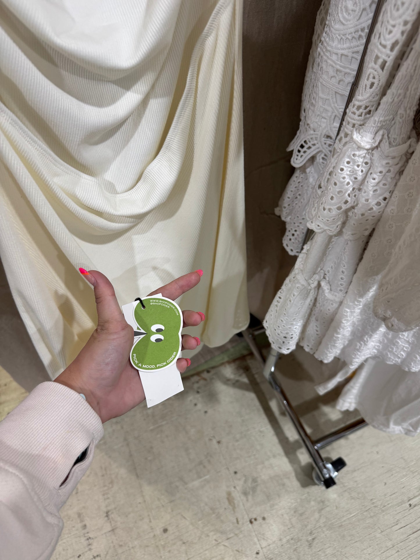 White NWT dress