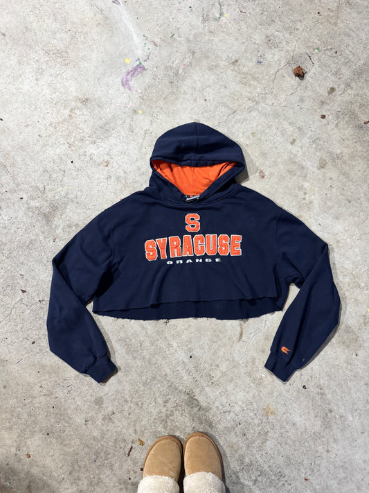 Cropped Syracuse Hoodie