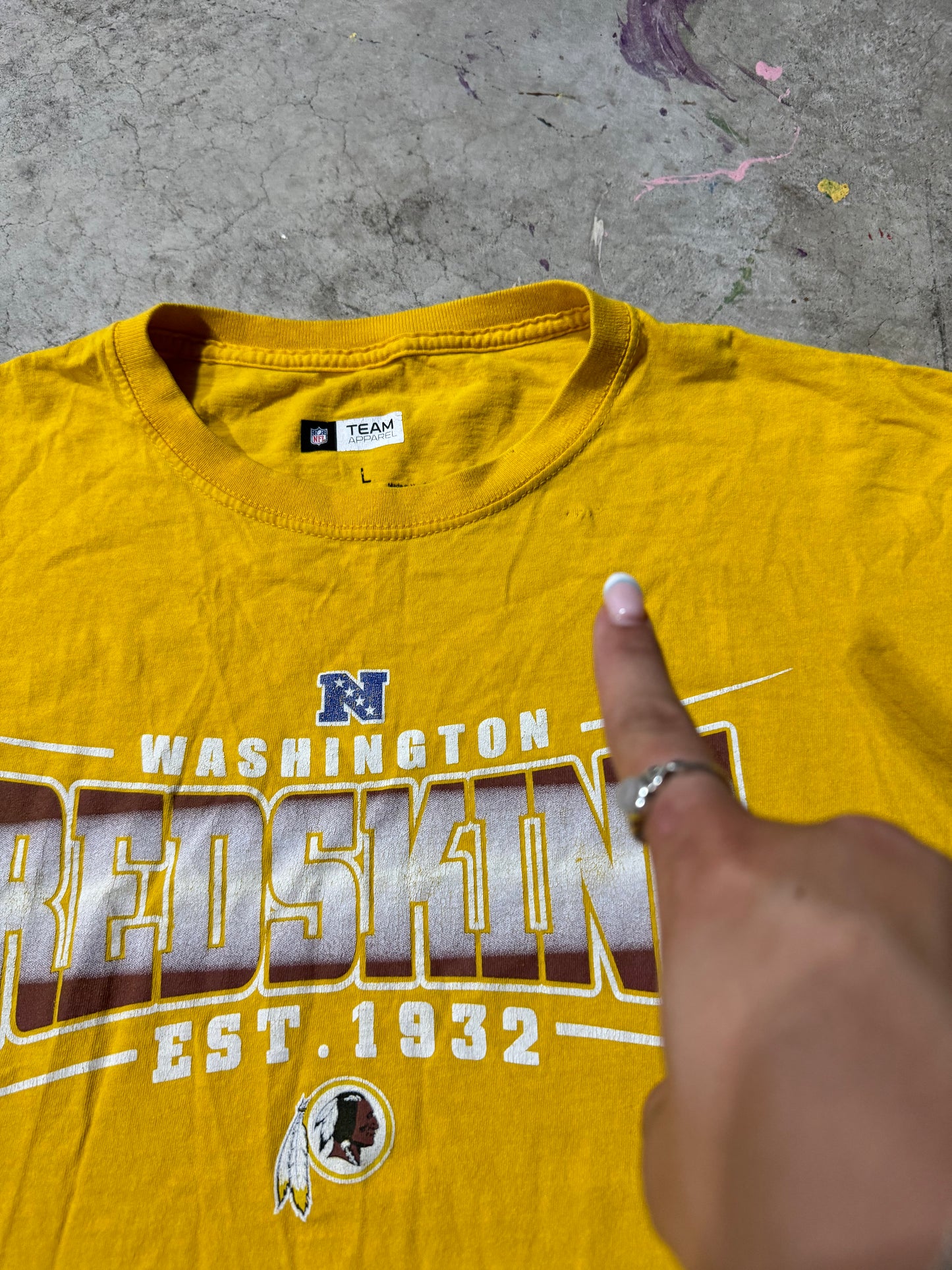 Vtg Redskins Tee