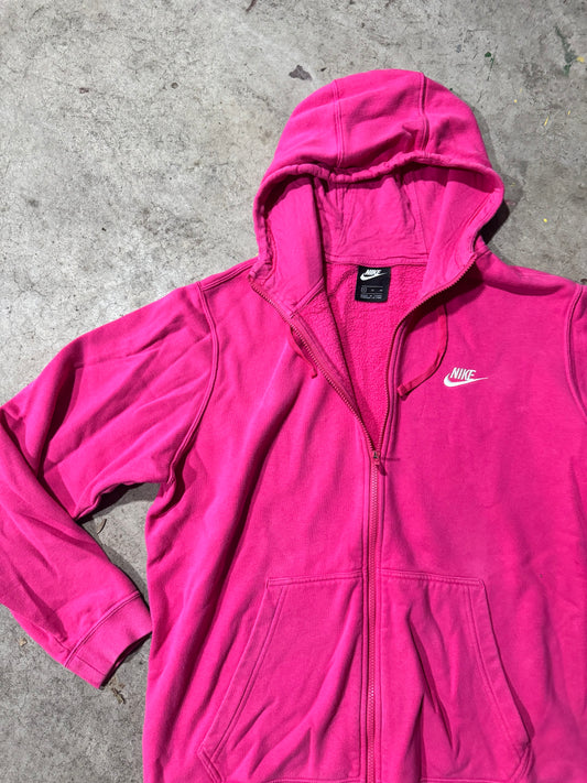 Pink Nike zip
