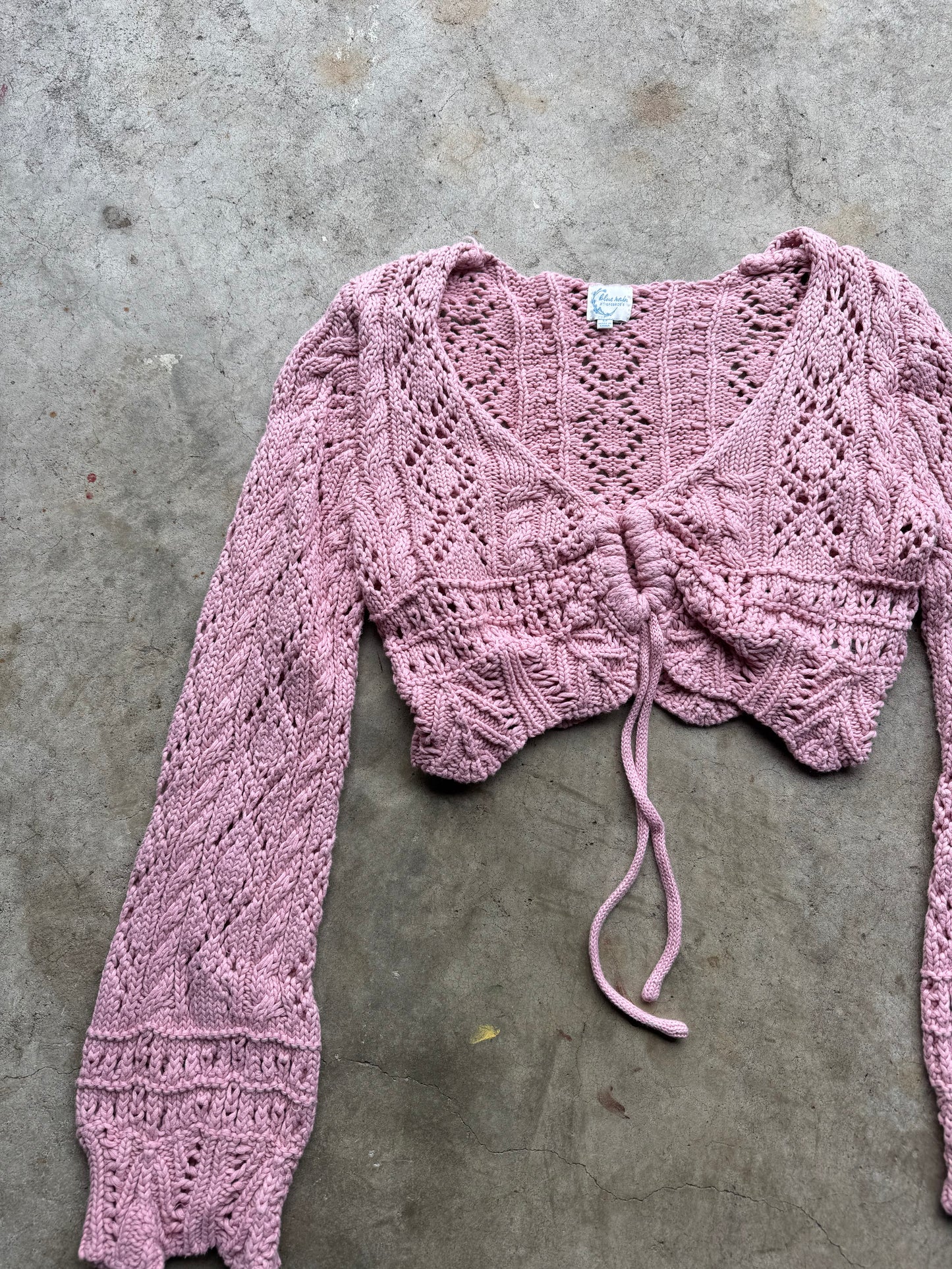 Crocheted top