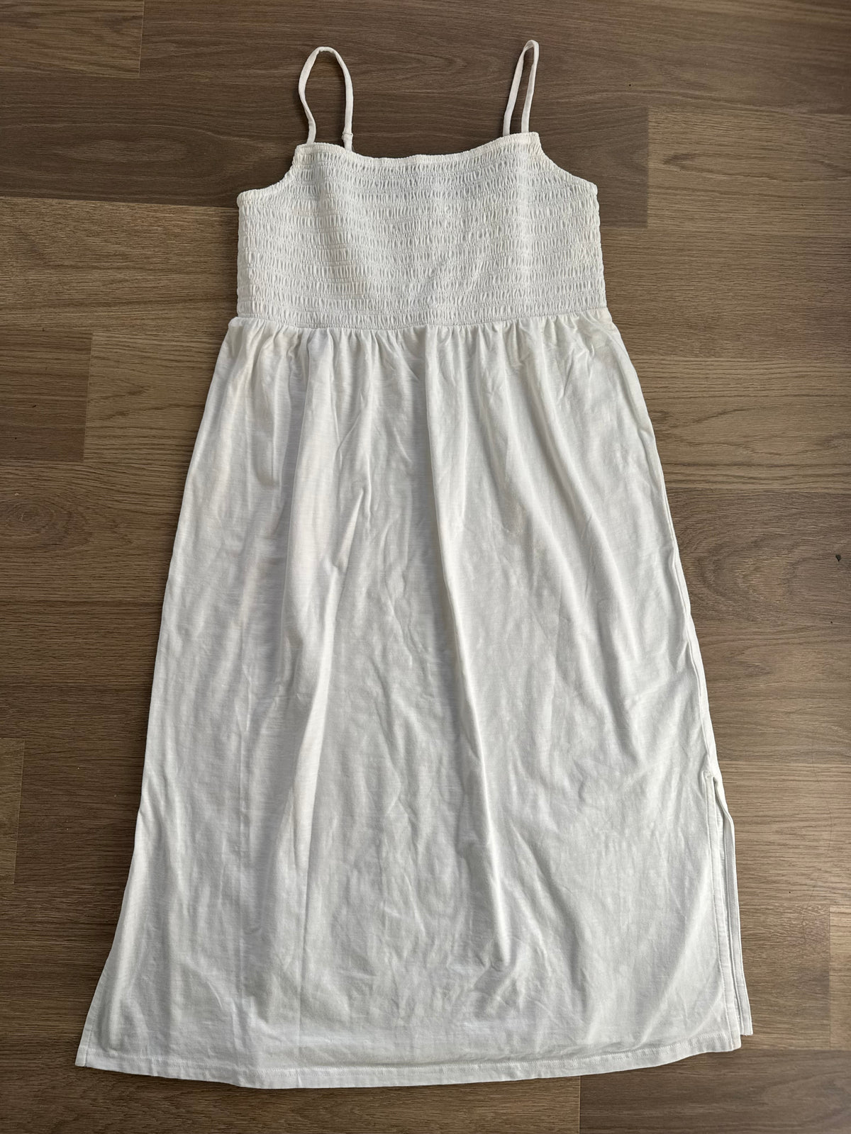 White Maxi Dress L