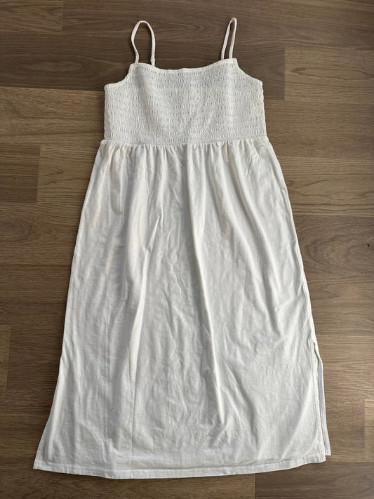 White Maxi Dress L