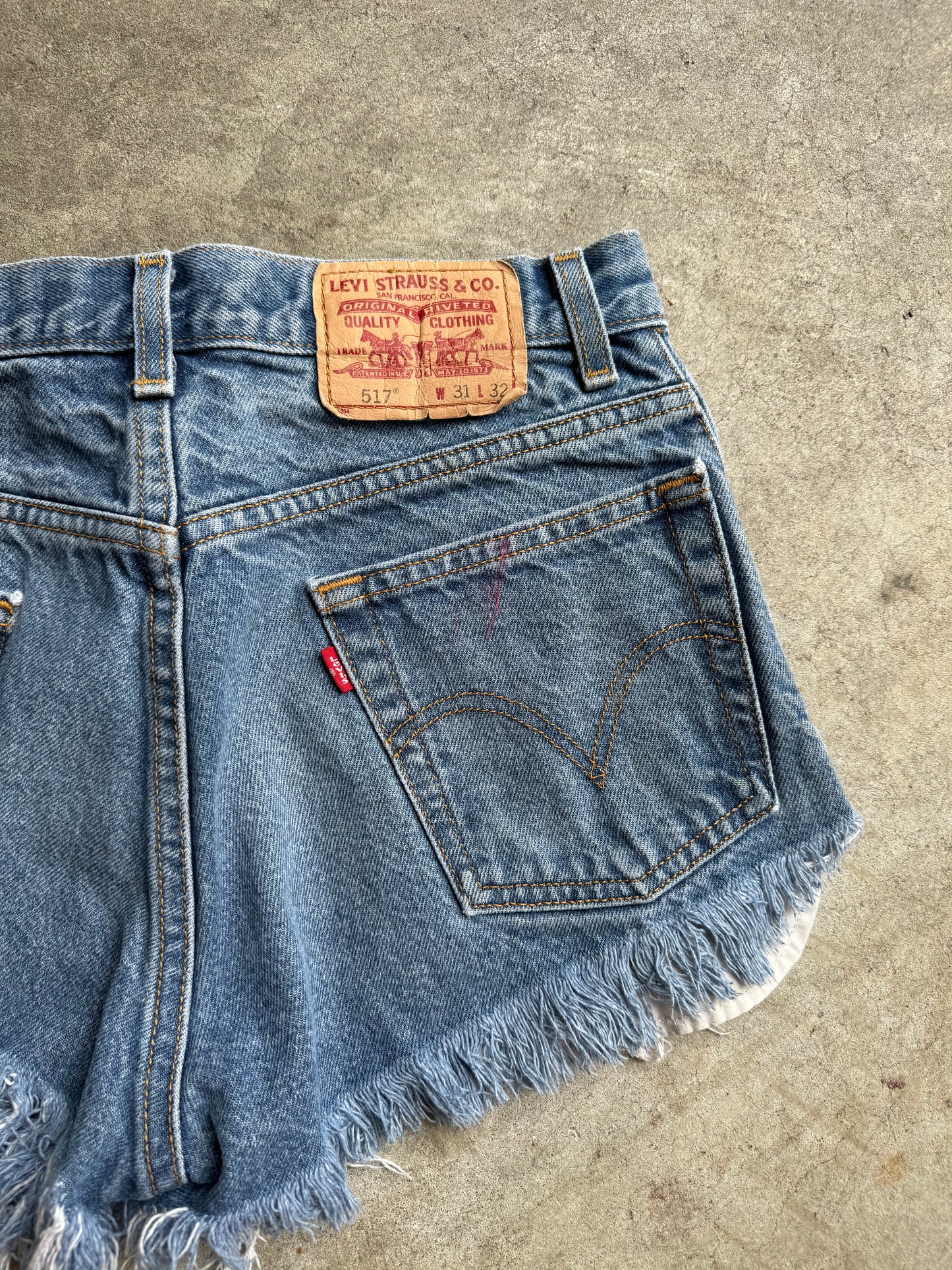 Vtg 501 levi shorts