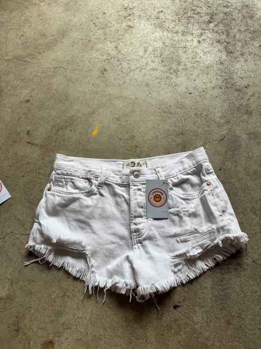 White shorts