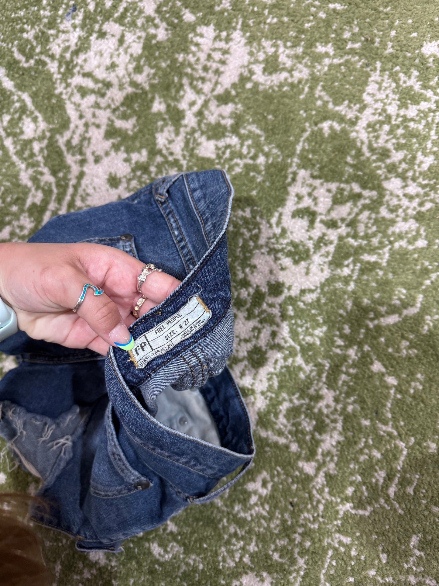 Free people Jean shorts