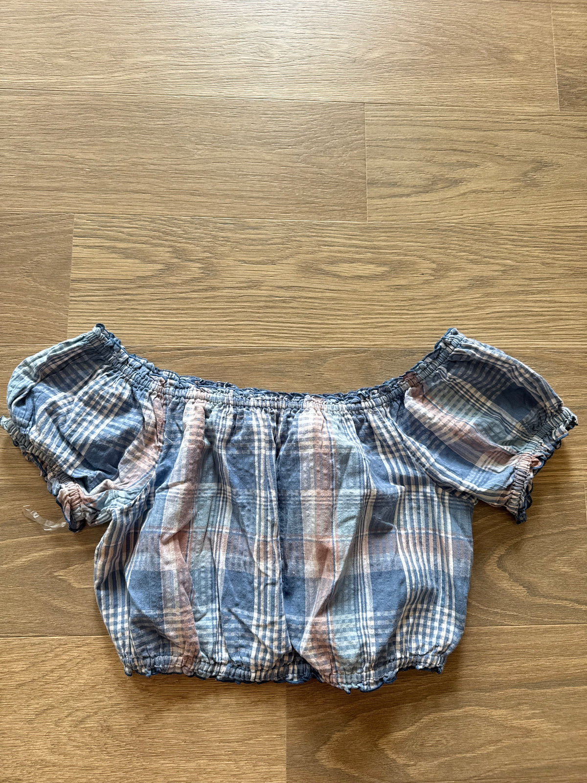Aerie plaid top