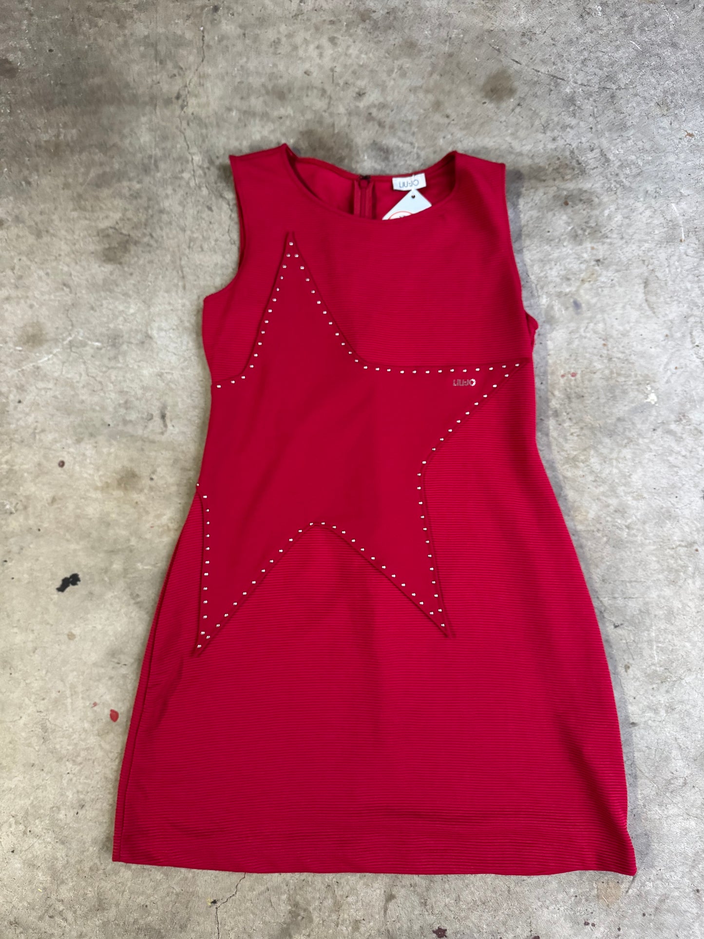 Vtg red dress