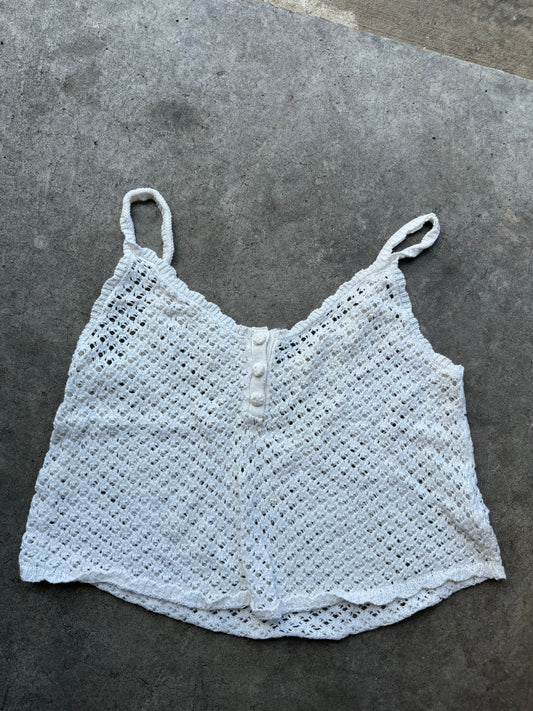 Crocheted tee