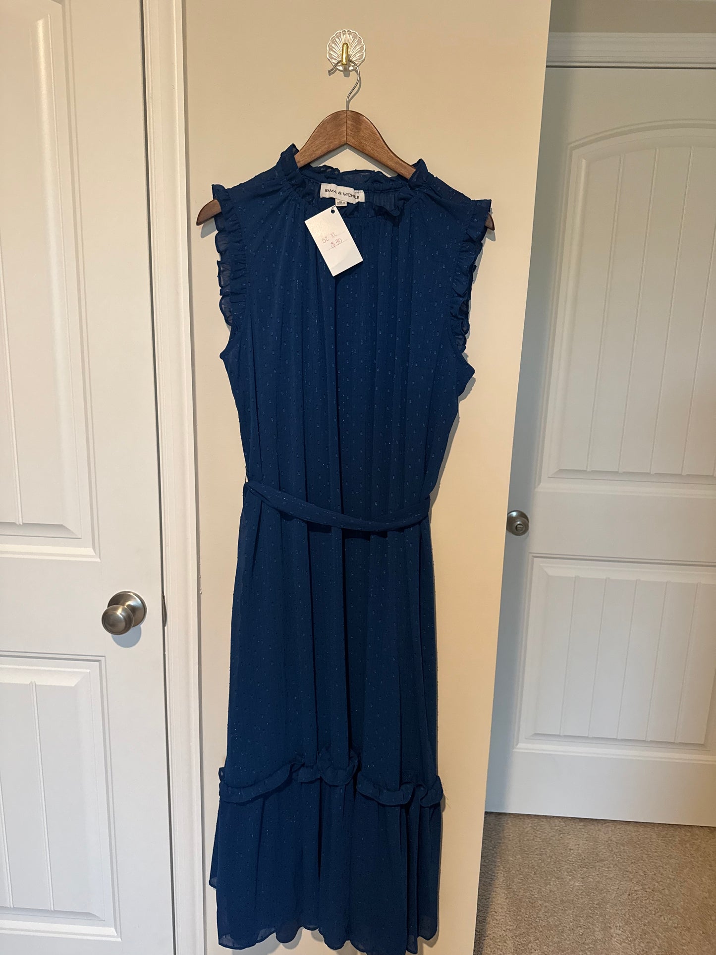 Navy Blue Dress sz xl