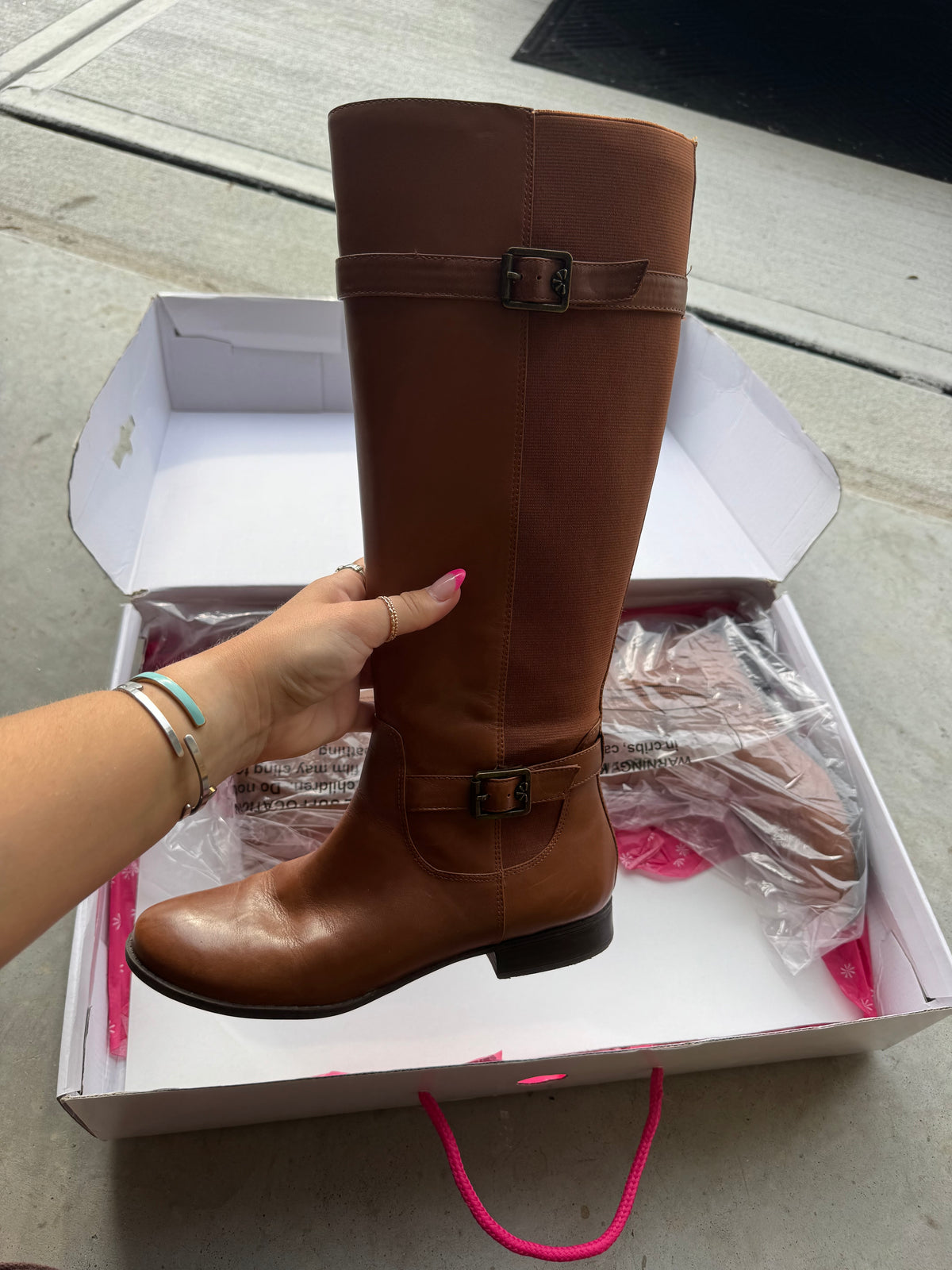Brand New Brown Boots 8