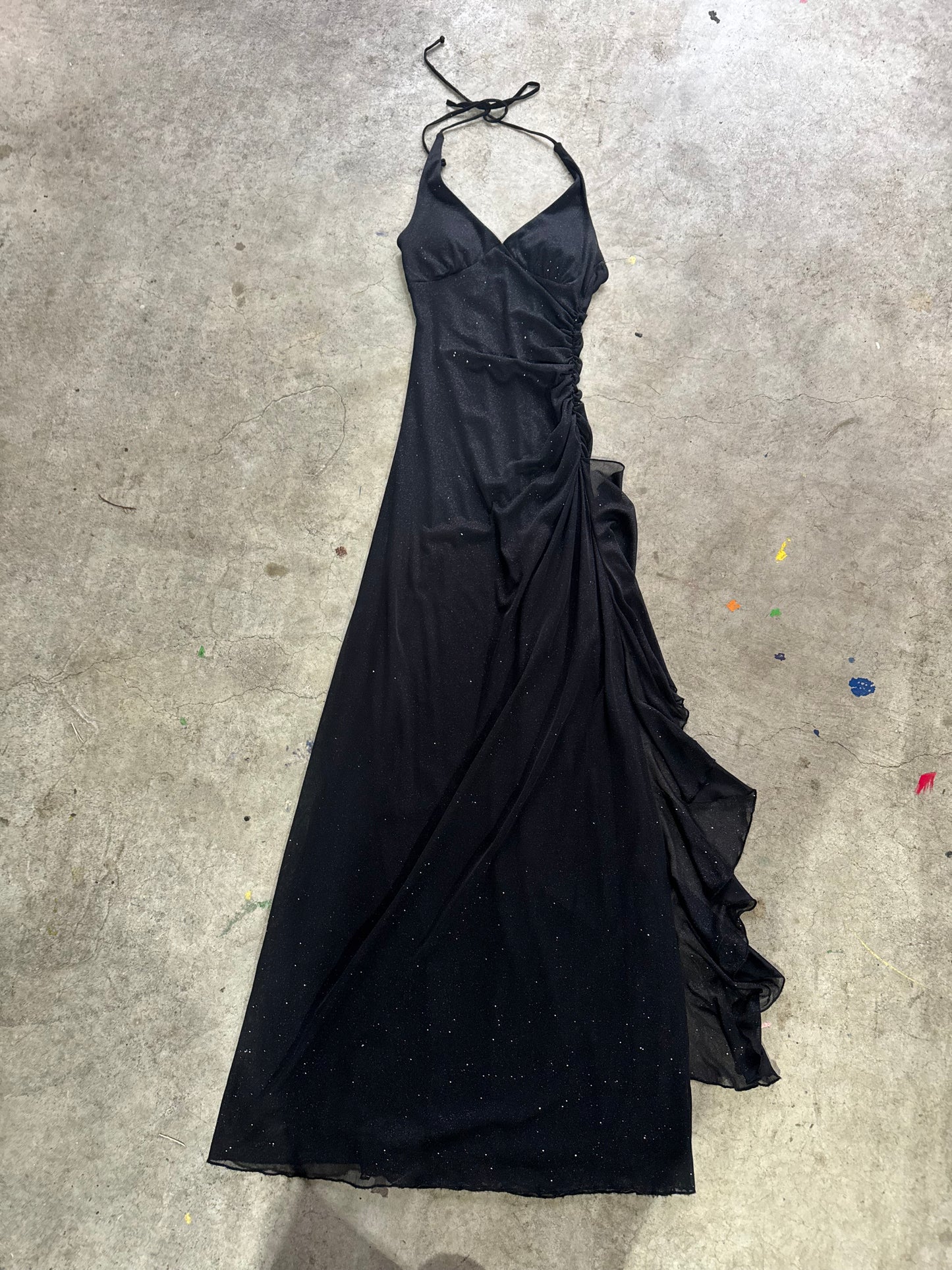 Vtg Black Slip