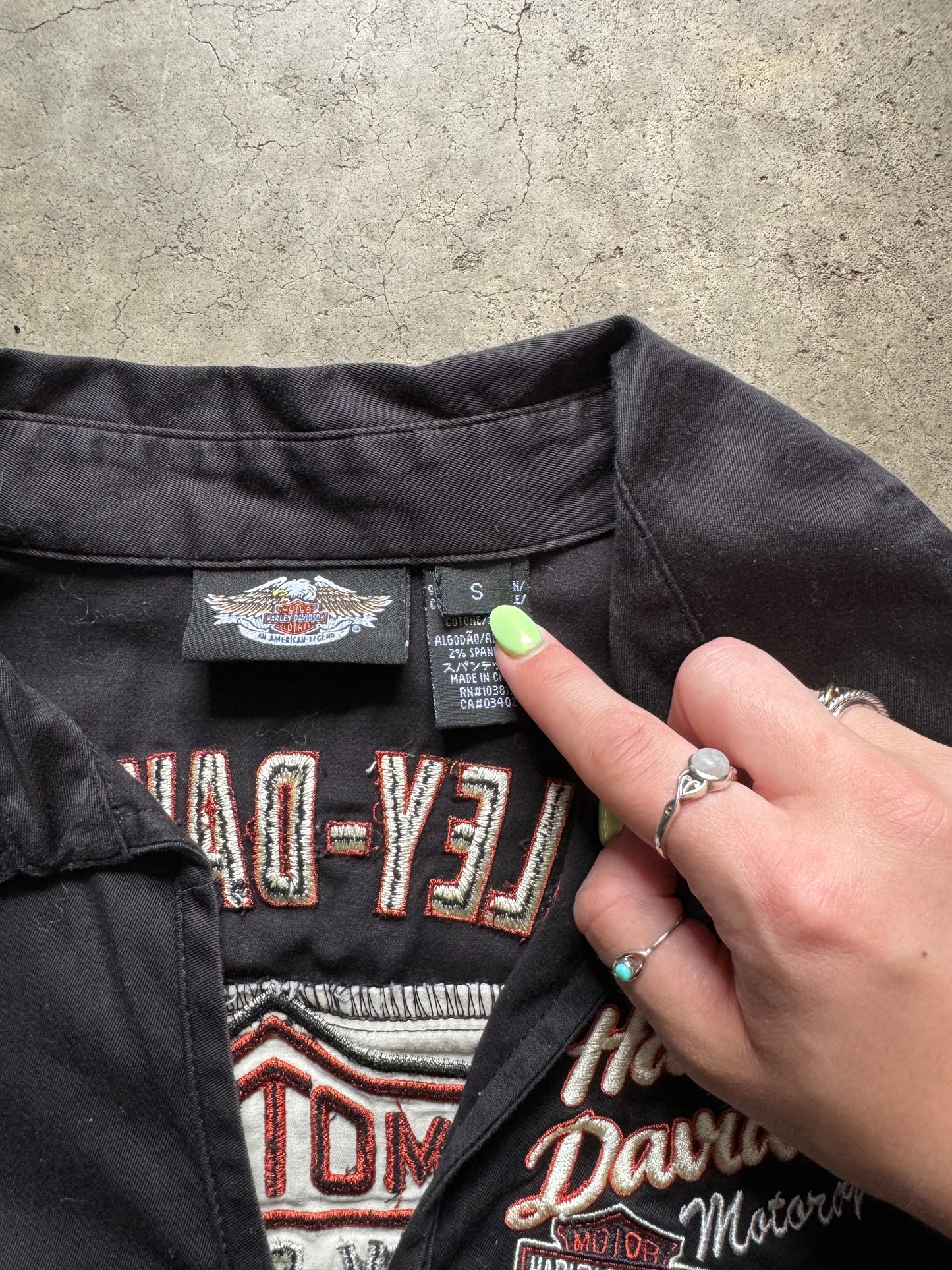 Harley Davidson zip up