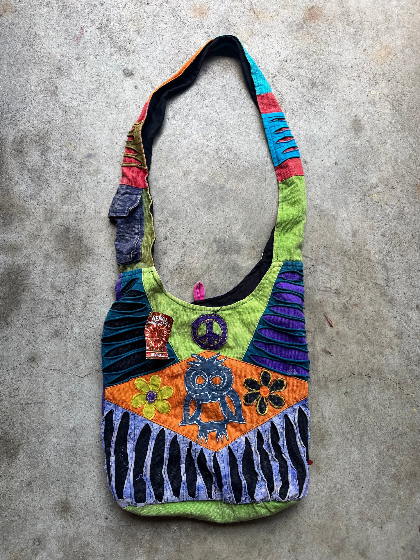 Vtg owl bag