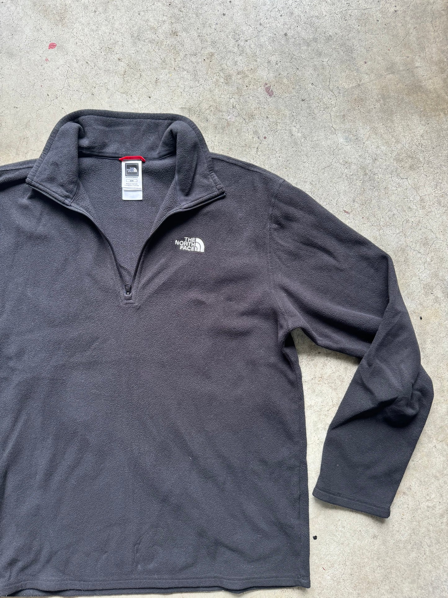 North Face fleece quarter zip