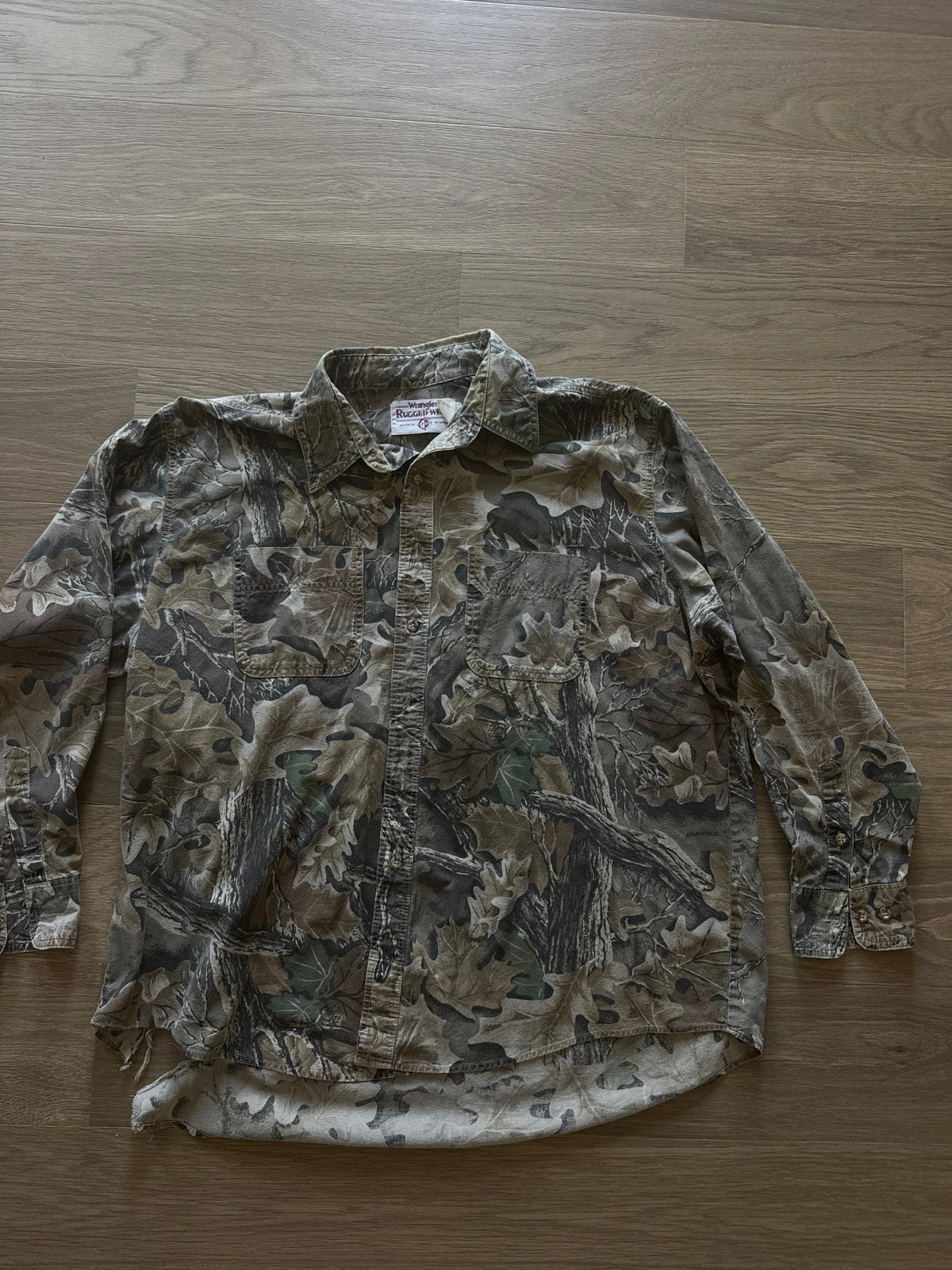 Camo pullover XL