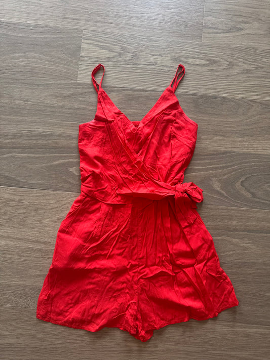 Red Romper size medium