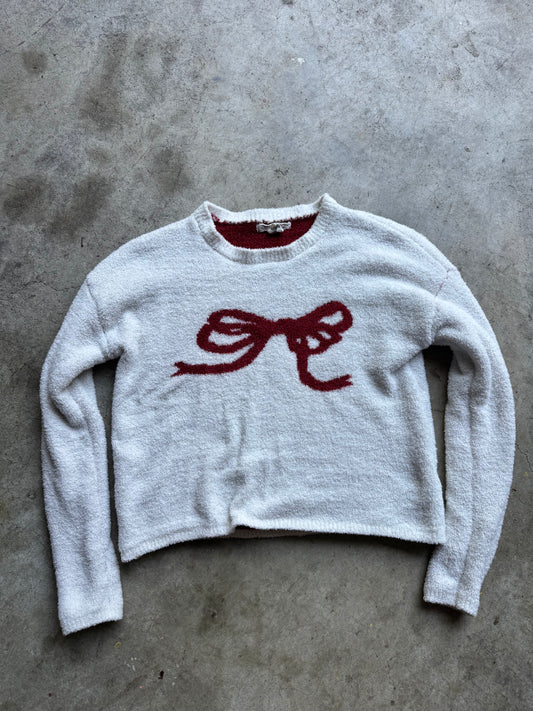 Bow revisable sweater