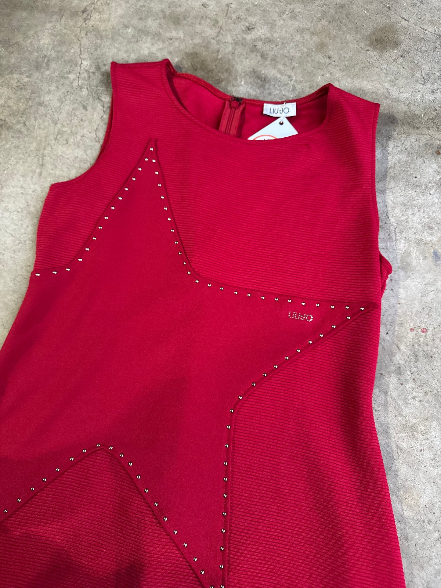 Vtg red dress