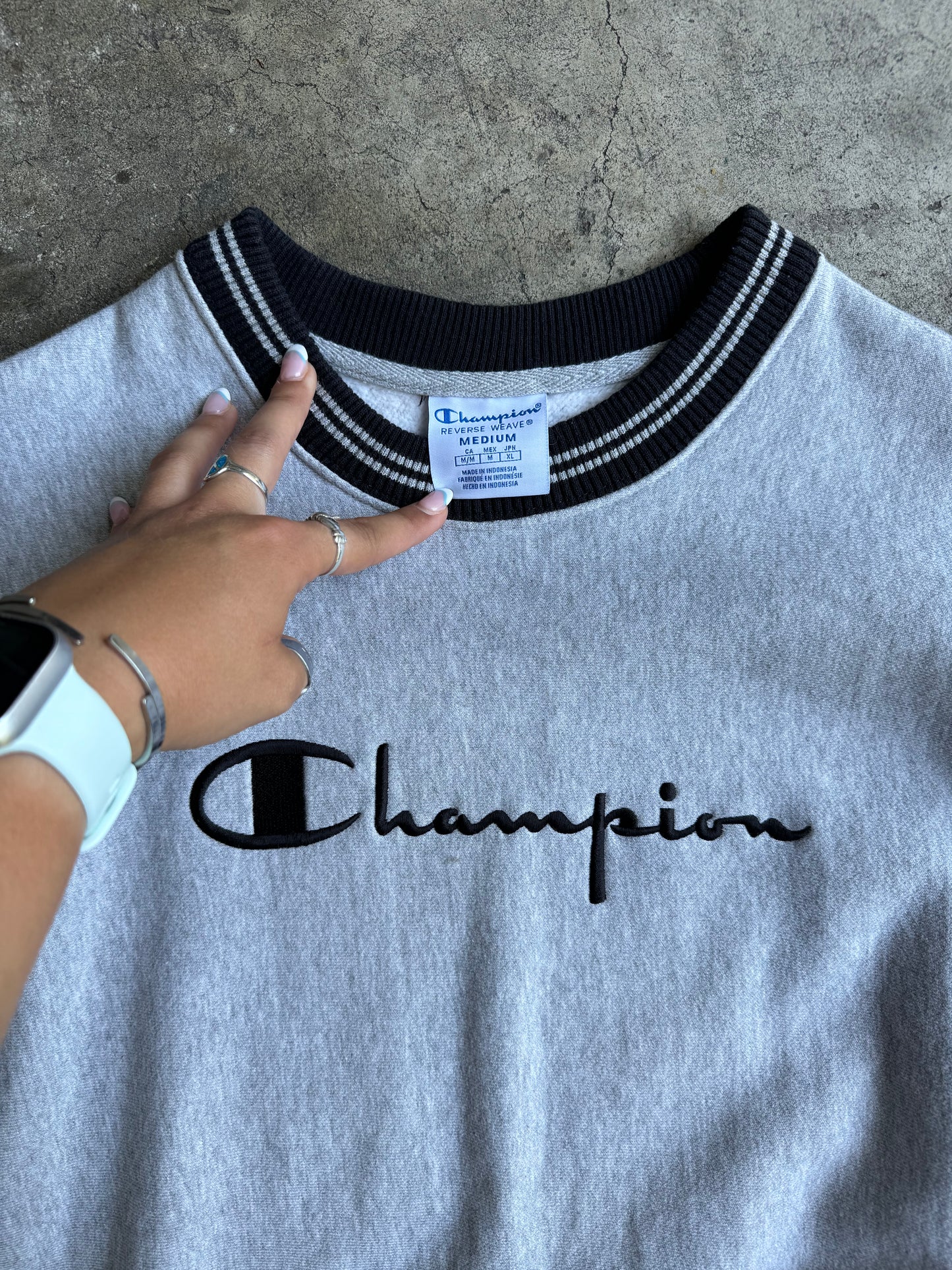 Vtg Champion Crew