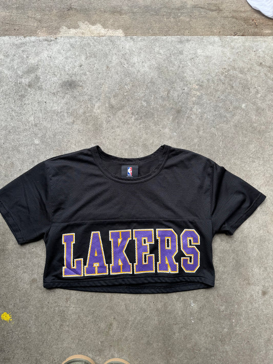 Cropped Lakers Tee