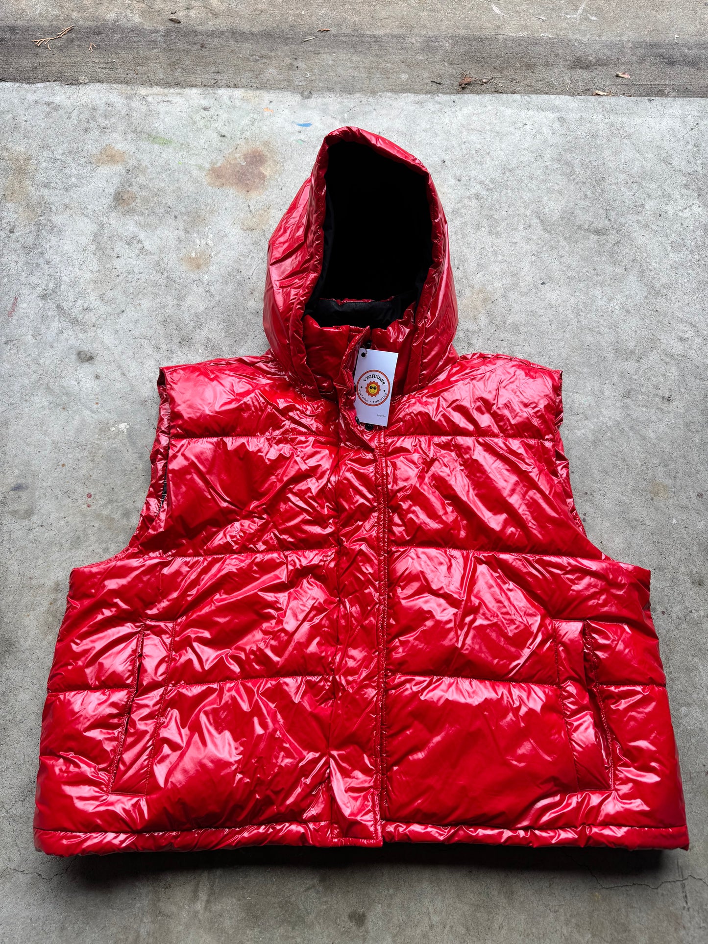 Red Puffer Vest