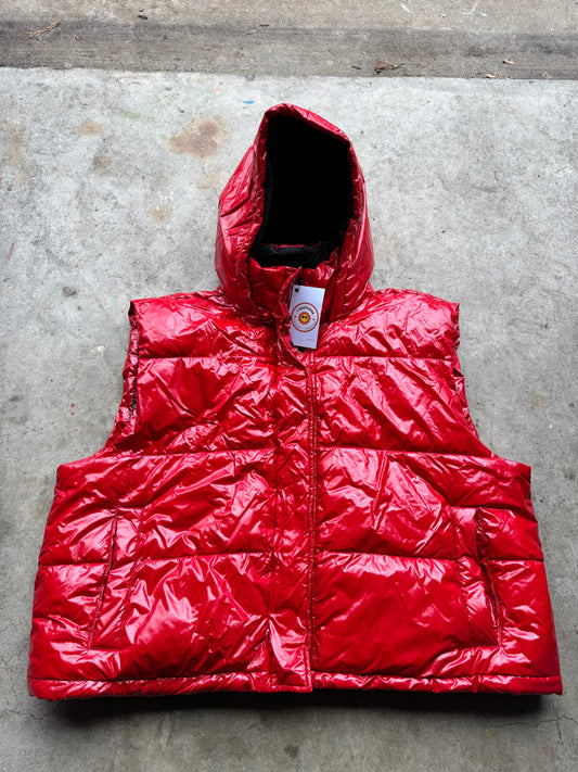 Red Puffer Vest