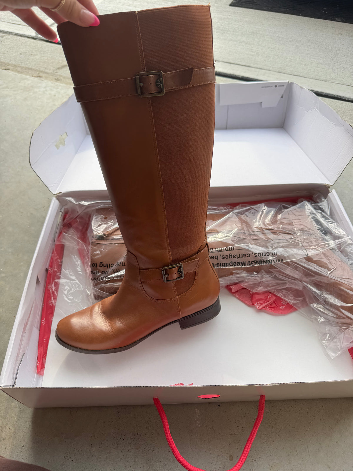 Brand New Brown Boots 8