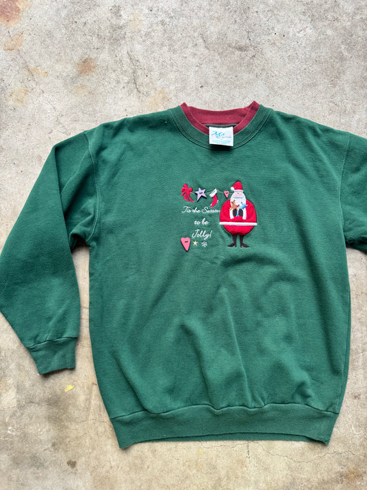 Vtg Xmas Crewneck