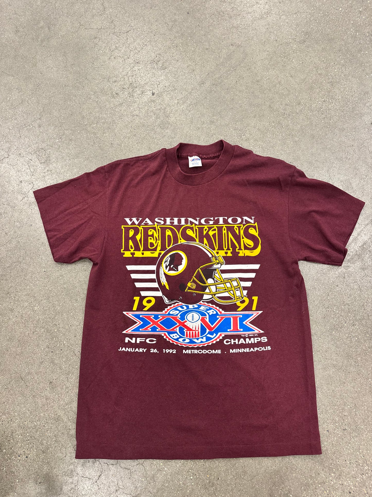 Vtg Redskins Tee