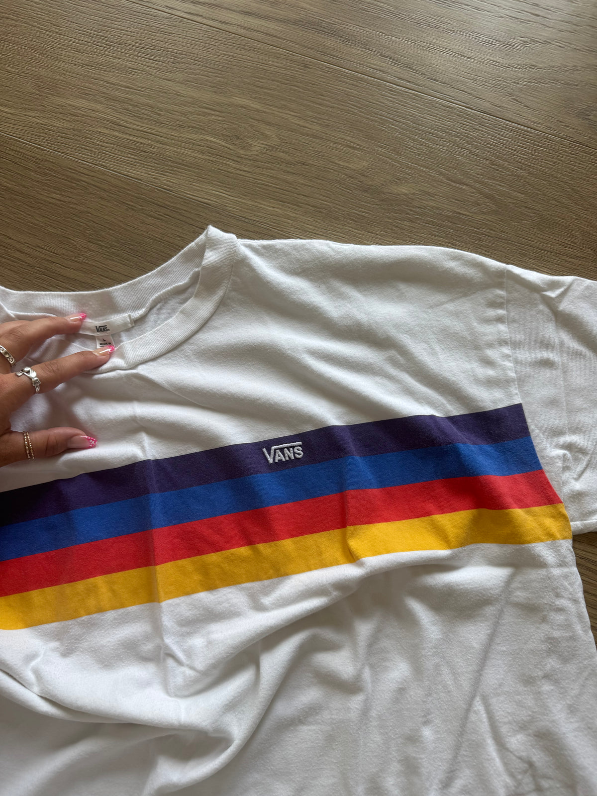 Cropped Vans Tee xl
