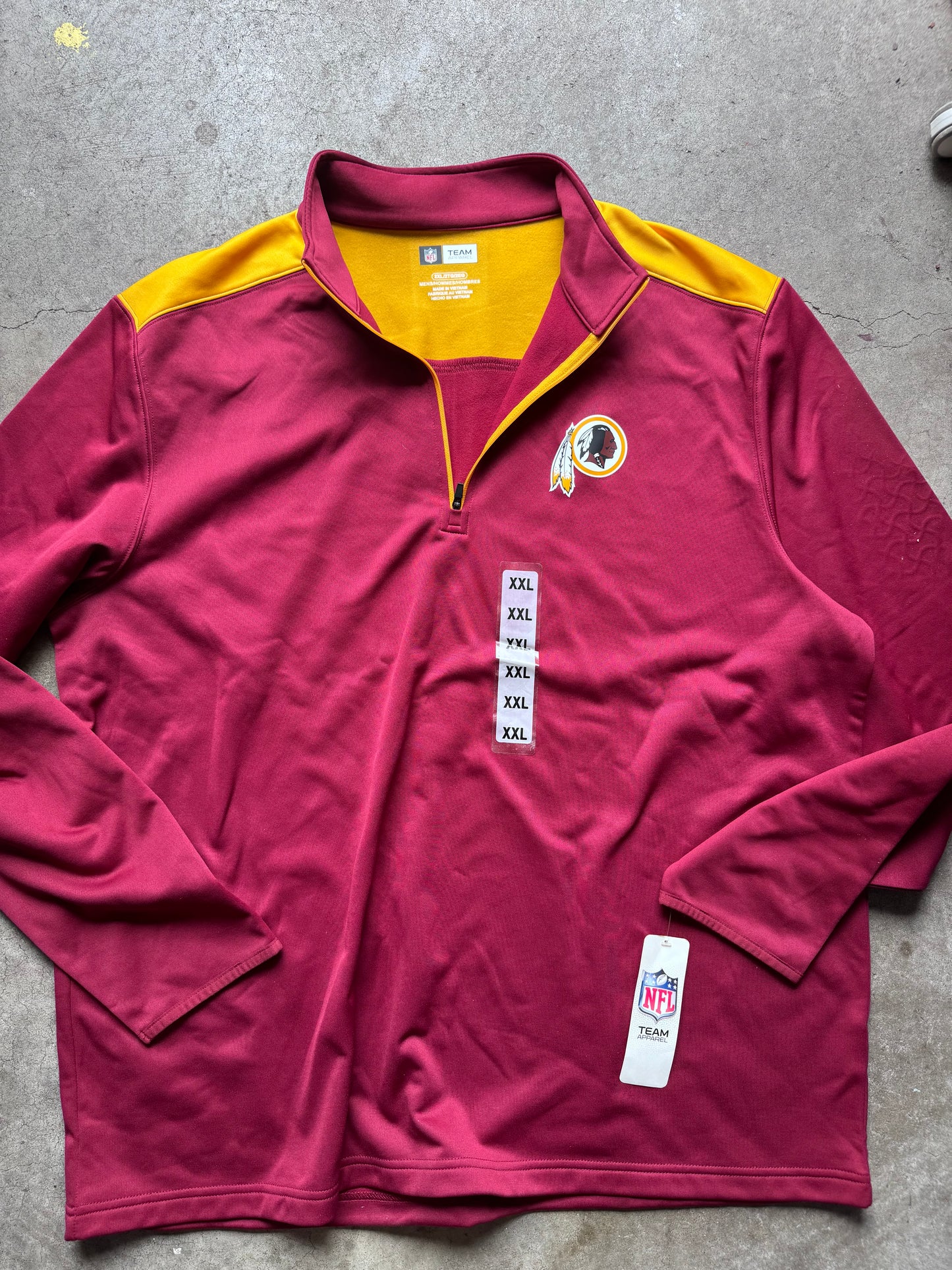 Redskins Quarter Zip