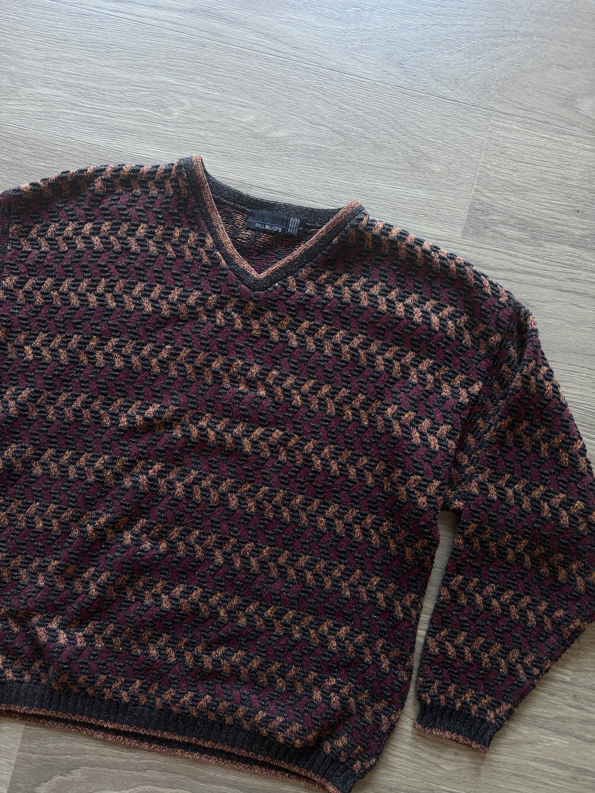Vtg Billbasss Sweater L