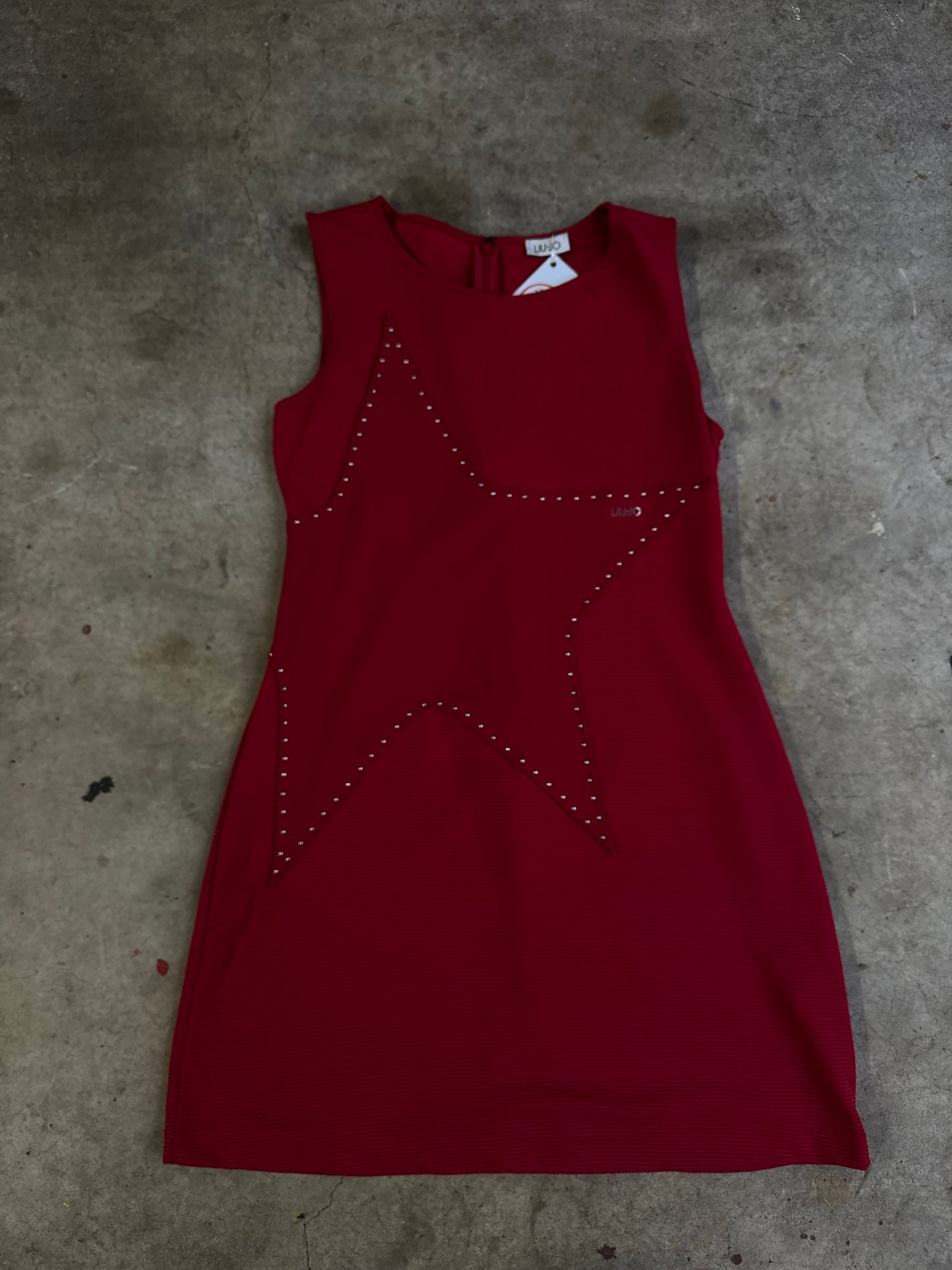 Vtg red dress