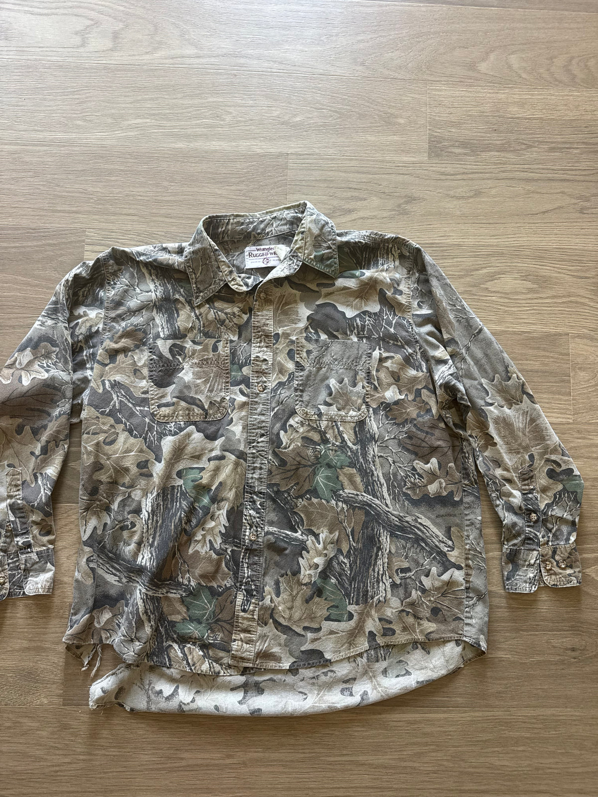 Camo pullover XL