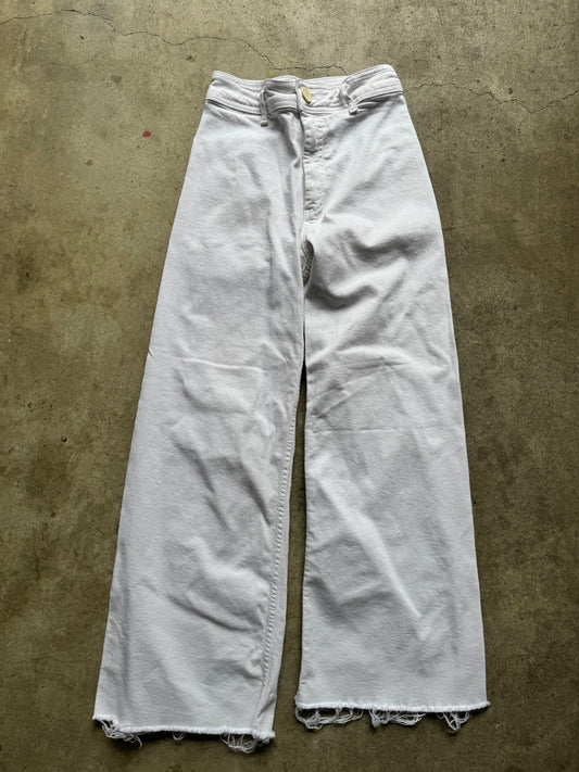 White zara jeans