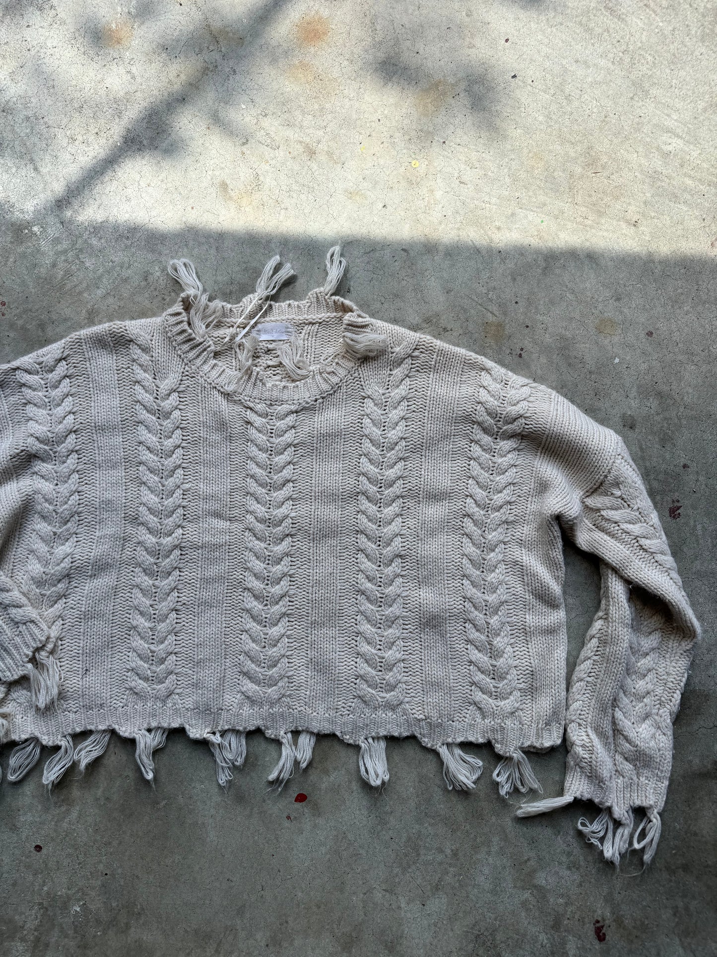 Altered state sweater