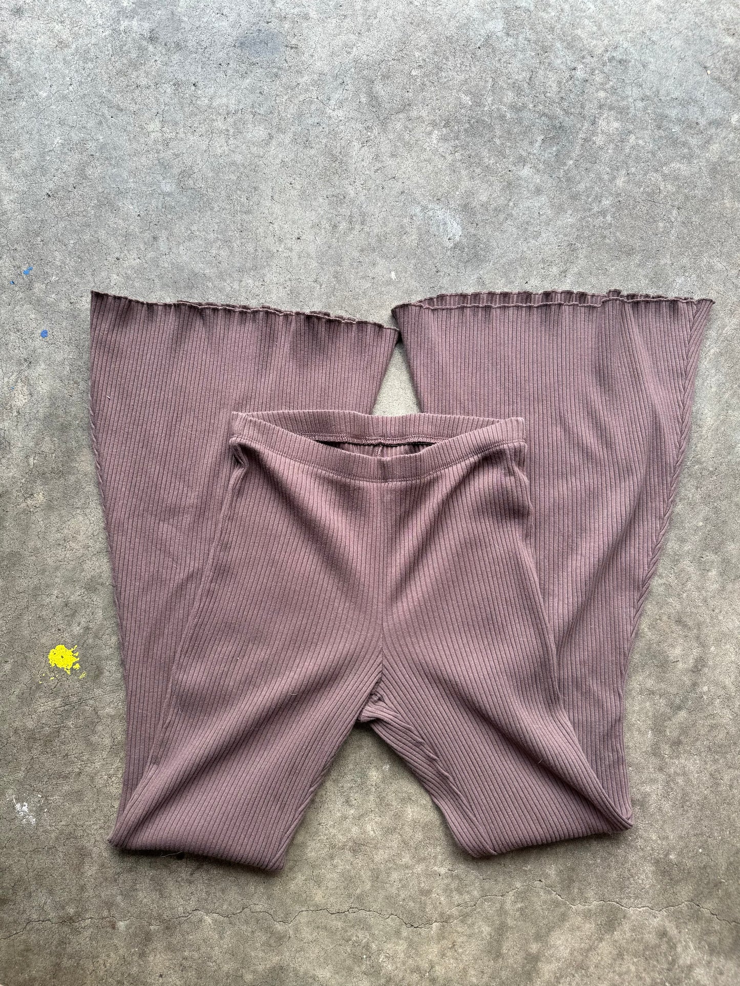 Ribbed aerie pants